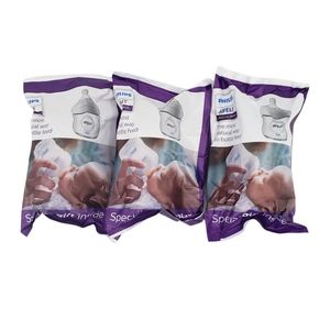 Philips Avent 4 Ounce Natural Baby Bottles Clear Lot Of 3 Brand New Sealed